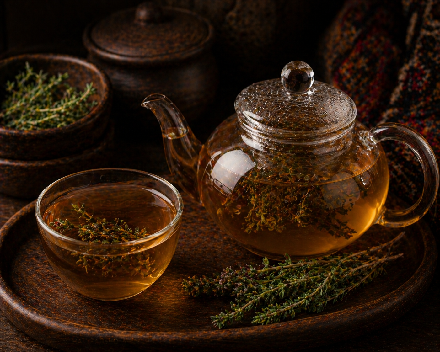 Чай с чабрецом